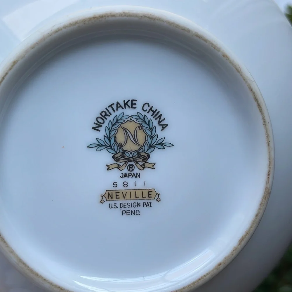 Noritake sugar and creamer